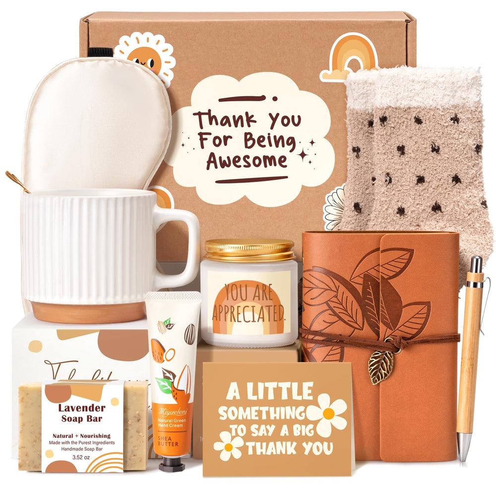 Suhctuptx Administrative Professional Day Gifts, Employee Appreciation Gifts, Thank You Gift Basket Christmas Ideas Box for Women Coworkers Teacher Nurse Friends Mom Her Secretary Employees Farewell