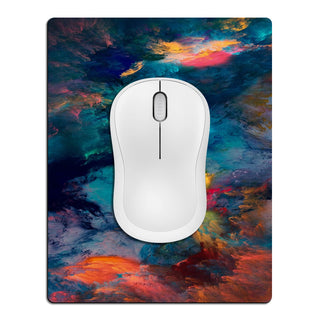 Small Mouse Pad 3 Pack, Mini Mouse Pads for Wireless Mouse and Laptop Computer, Portable Mousepad with Non-Slip Rubber Base & Waterproof Surface - Black -5.5 x 7 in