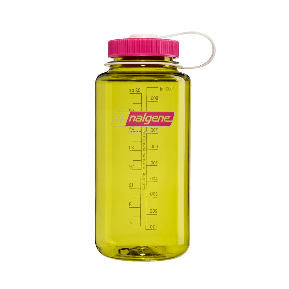 Nalgene 32 oz Wide Mouth Water Bottle | BPA-Free, Durable & Leak Proof, Lightweight Bottle for Hiking & Gym, Work & Travel