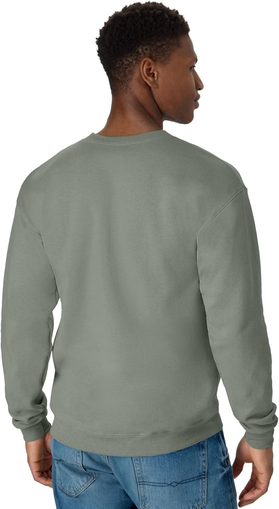Hanes Men's Sweatshirt, EcoSmart Fleece Crewneck Sweatshirt, Big & Tall Available, 1 or 2-Pack - hover image