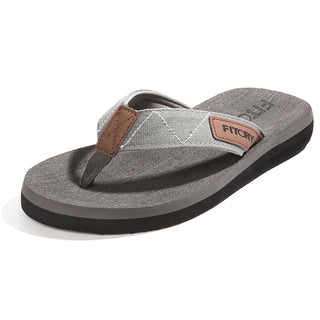 FITORY Men's Flip-Flops, Thongs Sandals Comfort Slippers for Beach