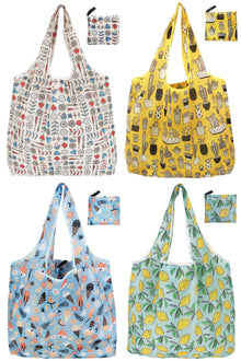 Reusable Grocery Bags, 6 Pack 50Lbs Foldable Fashion Washable Shopping Bags, Large Boho Tote Bags For Groceries, Bulk Market Cloth Storage Bags, Utility Aesthetic Personalized Gifts For Women