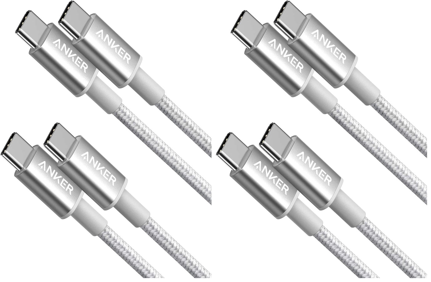 Anker USB C to USB C Cable, Type-C 60W Fast Charging Cable (6 FT, 2Pack) for iPhone 17 Series, iPad mini 6 and More (Black)