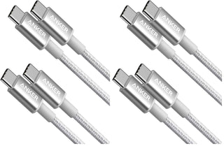 Anker USB C to USB C Cable, Type-C 60W Fast Charging Cable (6 FT, 2Pack) for iPhone 17 Series, iPad mini 6 and More (Black)