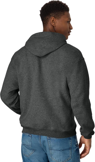 Hanes Men's EcoSmart Hoodie, Midweight Fleece, Pullover Hooded Sweatshirt