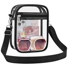 Clear Bag Stadium Approved Clear Purse for Women Clear Crossbody Bag for Stadium Events Concerts Festivals