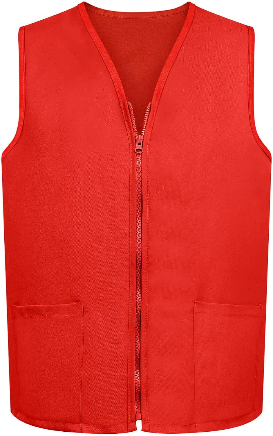 TopTie Adult Volunteer Work Vest Event Supermarket Apron Vests