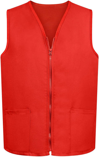 TopTie Adult Volunteer Work Vest Event Supermarket Apron Vests
