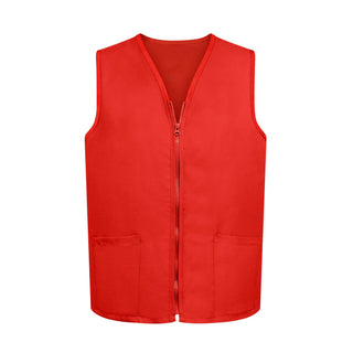TopTie Adult Volunteer Work Vest Event Supermarket Apron Vests