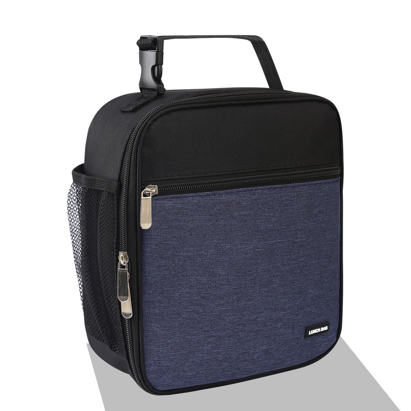 Lovoeo Lunch box Lunch bag for men women Insulated Lunchbox Lunch bags for Work Picnic Travel (Black)