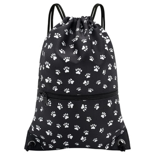 HOLYLUCK Drawstring Backpack Bag Sport Gym Sackpack