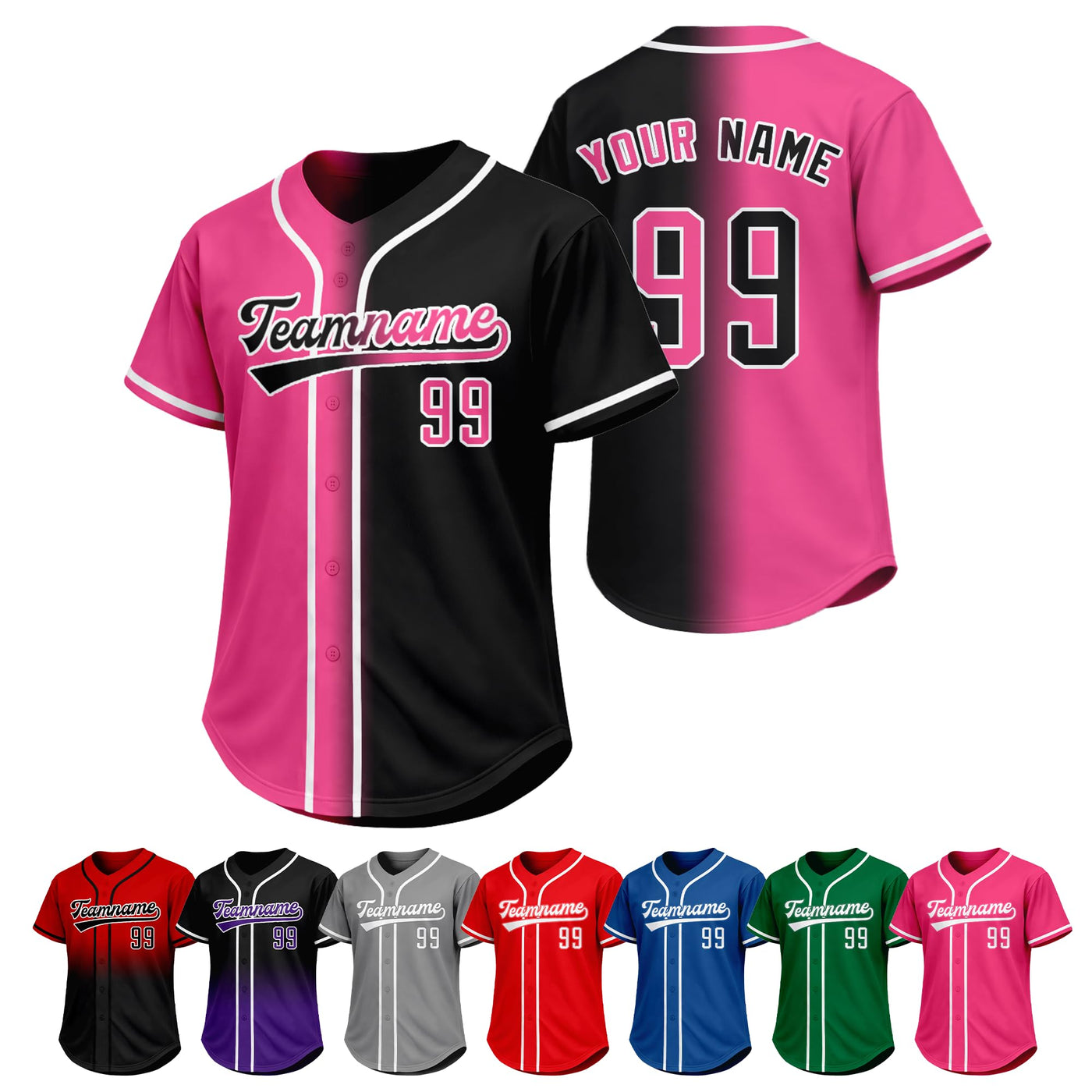 Custom Baseball Jersey Personalized Baseball Shirt Stitched Printed Team Sports Practice Uniform for Men Women Boy