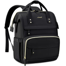 LOVEVOOK Laptop Backpack for Women, 15.6 Inch Work Business Backpacks Purse With Large Capacity, Waterproof Nurse Bag College Bookbag for School, Waterproof Casual Daypack for Travel