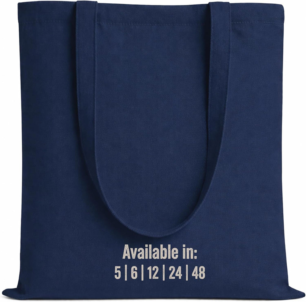 Salt Earth 100% Cotton Tote Bag, Canvas Tote Bags Bulk, Reusable Totes for Grocery, Shopping, Beach, Storage, Travel & Gift