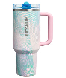 STANLEY Quencher ProTour Flip Straw Tumbler with Leakproof Lid 30 oz | Built-in Straw and Handle | Cup Holder Compatible for Travel | insulated Stainless Steel Cup | BPA-Free | Twilight VRT