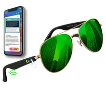 AI Smart Glasses with Bluetooth for Men Women ChatGPT-Claude-Gem wd 200 Languages 99% Accuracy, Transcribe, 5.3 Android Siri Touch and Voice Assistant Glasses with Speakers, 120H SB BLACK DOMINATOR