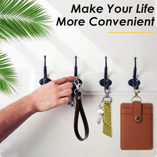 Swivel Clasp Hooks, Anezus 80Pcs Key Chain Clip Hooks, D Ring Clip Lanyard Hardware for Keychain Making, Lanyard Making, Purse Hardware, DIY Craft (3/4” Inside Width)