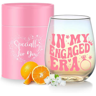 Yalucky Coworker Leaving Gifts for Women Wine Glasses Retirement Gifts Thank You Goodby Gift for Colleagues Friend Birthday Teacher Christmas Presents for Colleagues Women Pink Ladies Gift