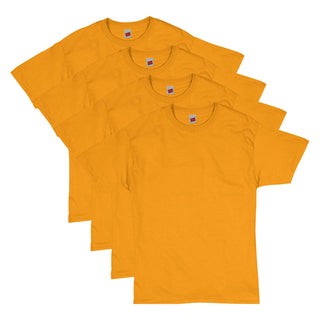 Hanes Men's Short Sleeve T-Shirt Pack, Big & Tall, Crewneck Cotton T-Shirts for Men, Value Packs