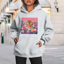 Womens 2025 Oversized Hoodie Graphic Pullover Sweatshirt Fall Winter Long Sleeve Warm Casual Top with Kangaroo Pocket