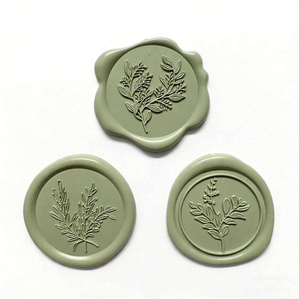 60 Pcs Wax Seal Stickers Set (3 Designs in 1 Pack) - Adhesive Backed Elegant Floral Designs for Wedding Invitation Envelope Seal Stickers Gift Wrapping (Pearl White)