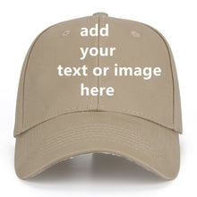 Custom Baseball Cap with Your Text for Men Women,Personalized Adjustable Trucker Caps Casual Sun Peak Hat for Gifts