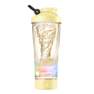 VOLTRX Premium Electric Protein Shaker Bottle, Made with Tritan - BPA Free - 24 oz Vortex Portable Mixer Cup/USB Rechargeable Shaker Cups for Protein Shakes