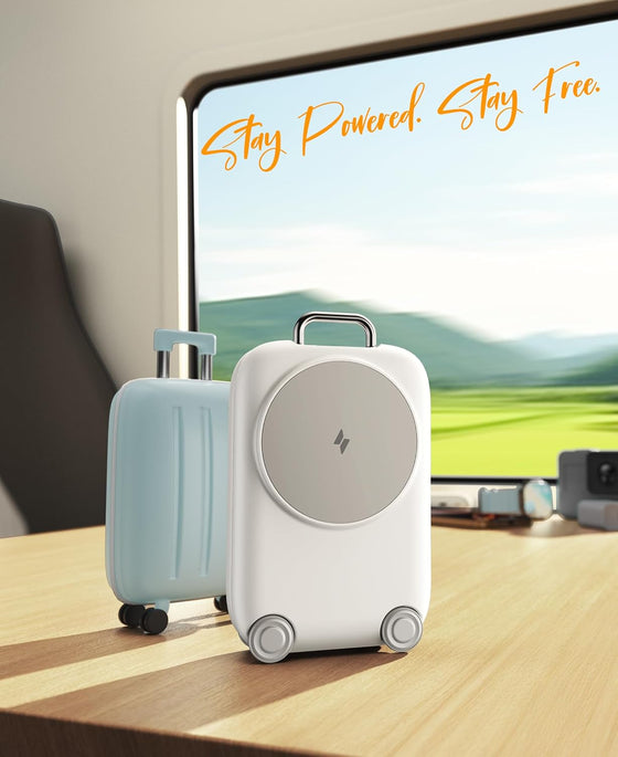 PaktVault 2026 Traveling Fast Wireless Charging Station for Apple Devices, Magnetic 3 in 1 MagSafe Charger Stand for iPhone 17 16 15 14 13 12 Pro Max Plus Air, Apple Watch&Air pods Pro-Gift for Her - hover image