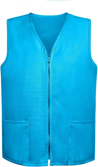 TopTie Adult Volunteer Work Vest Event Supermarket Apron Vests