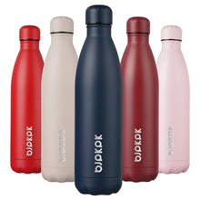 BJPKPK 17oz Insulated Water Bottles Stainless Steel Sports Water Bottles Keep Cold and Hot for Travel Dishwasher Safe,Olive Green