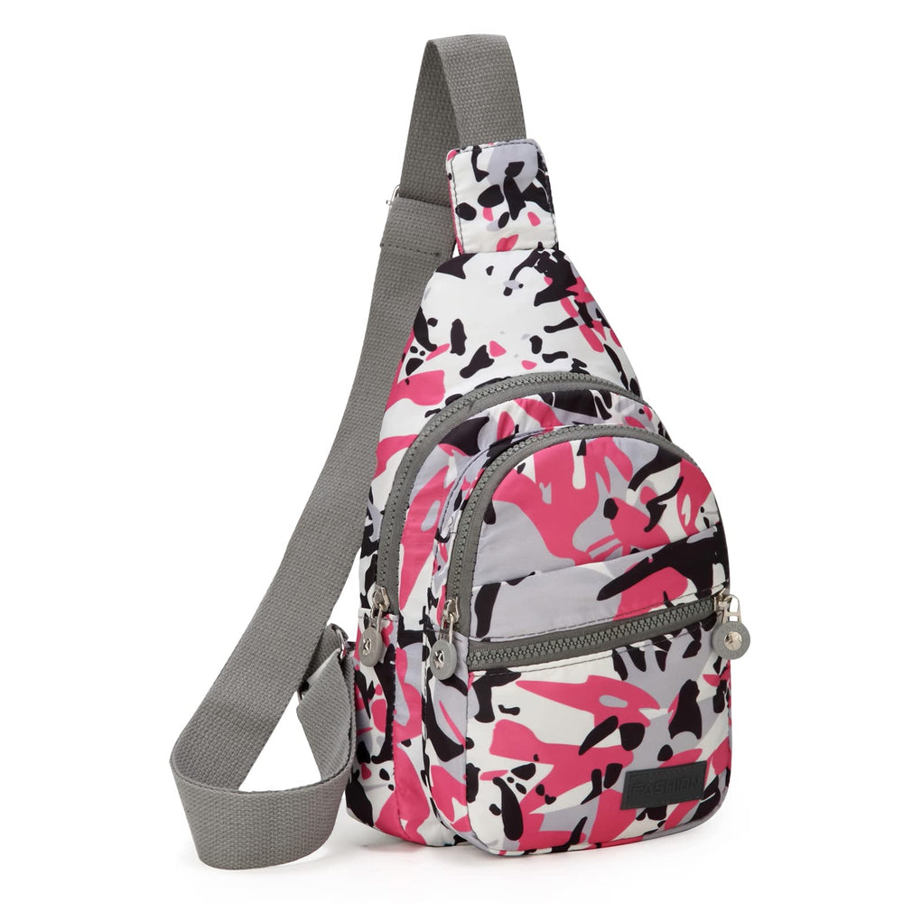EVANCARY Small Sling Bag Crossbody Bags for Women Men, Sling Backpack Chest Daypack Cross Body Bag for Travel Outdoor