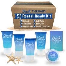 20 Display Ready Boxed Amenity Kits with Premium Hotel Toiletry Essentials - 1 oz Shampoo, Conditioner, Body Wash, Body Lotion, 1.2 oz Guest Soap & 2 Makeup Remover Wipes - Air bnb & Vacation Rentals