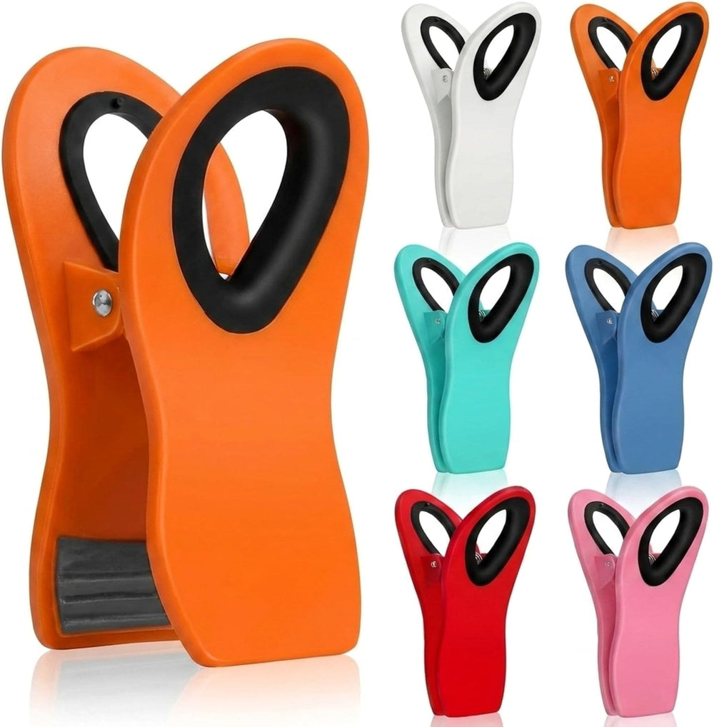 Mr. Pen- Magnetic Chip Clips, 6 Pack, Airtight Seal Reusable Bag Closers for Food Storage, Snacks, Bread & Kitchen Organization, Strong Plastic Clips for Refrigerator Use