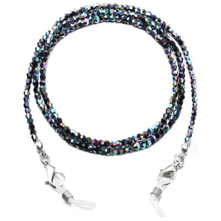 humlbird Mask Lanyard Eyeglasses Chain Healing Crystal Beaded Sunglasses Chains with Pearl for Women