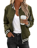 Army Green Stripes