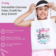Podzly DIY Blank Canvas Tote Bags - Mini Tote Bags.