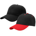 2pk Black & Black/Red