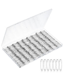 Mr. Pen- Safety Pins, 1.1 Inch, 200 Pack, Nickel Plated Steel, Rust Resistant, Bulk Small Safety Pins for Clothes, Crafts, Pinning, Sewing, Art