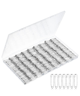Mr. Pen- Safety Pins, 1.1 Inch, 200 Pack, Nickel Plated Steel, Rust Resistant, Bulk Small Safety Pins for Clothes, Crafts, Pinning, Sewing, Art