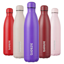 BJPKPK 17oz Insulated Water Bottles Stainless Steel Sports Water Bottles Keep Cold and Hot for Travel Dishwasher Safe,Olive Green