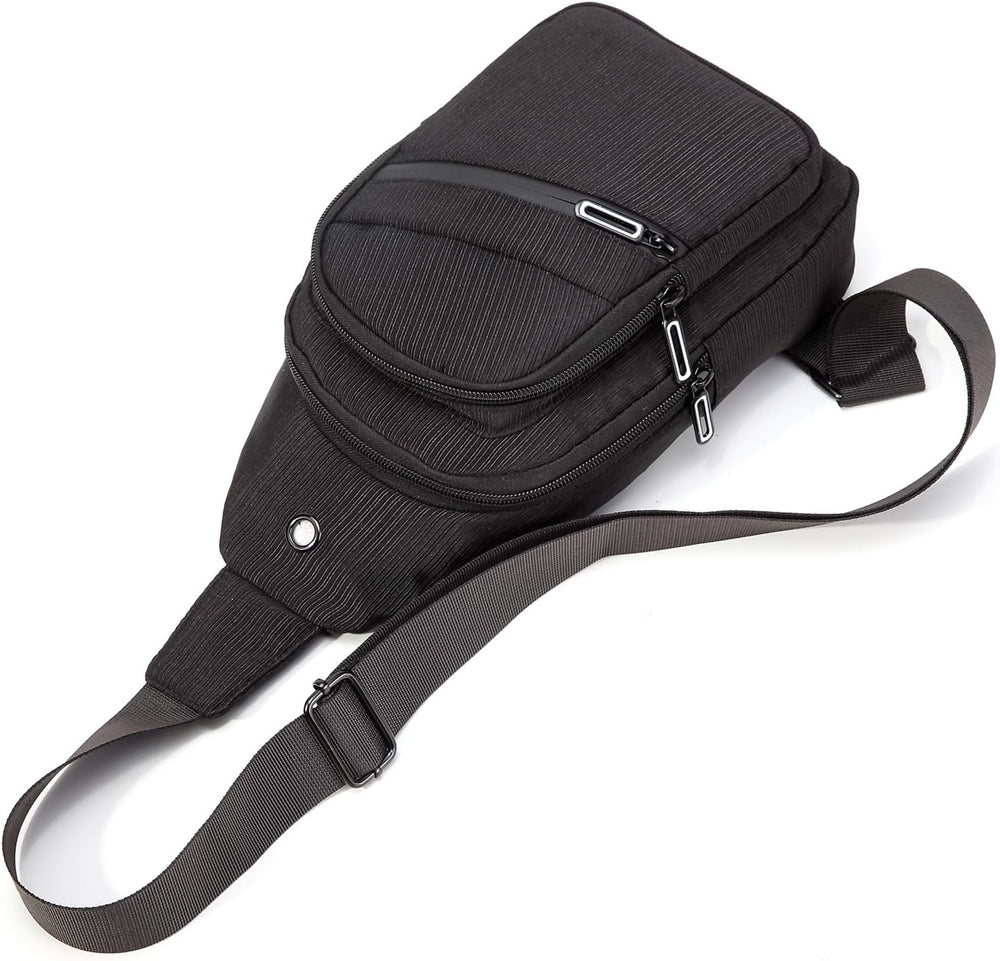EVANCARY Small Sling Bag Crossbody Bags for Women Men, Sling Backpack Chest Daypack Cross Body Bag for Travel Outdoor