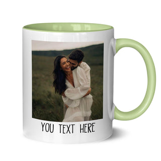 Custom Mug Upload Your Picture Personalized Coffee Mug with Photo Text Name Customized 11 Oz/15 Oz Tea Cup Unique Ideas Gifts for Men Women Mom Dad Couple Girlfriend Boyfriend Friend Family