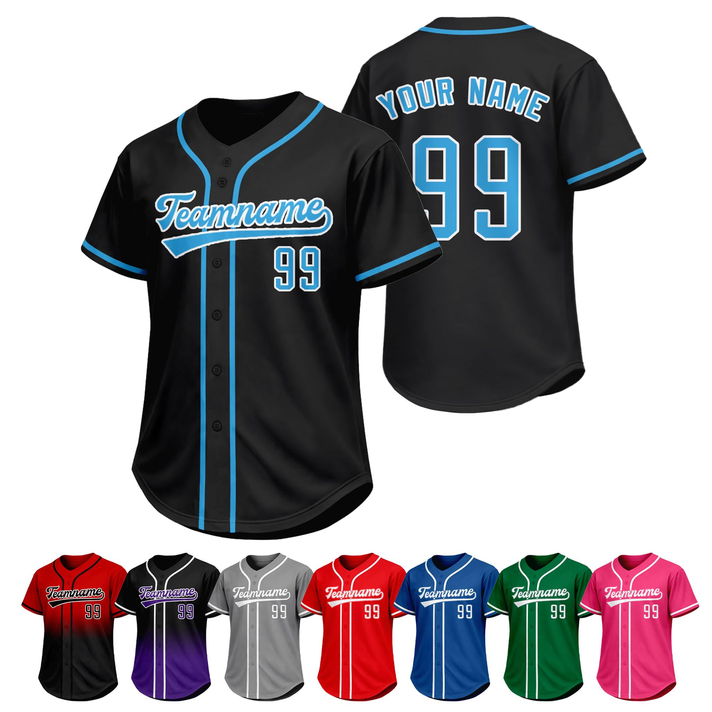 Custom Baseball Jersey Personalized Baseball Shirt Stitched Printed Team Sports Practice Uniform for Men Women Boy