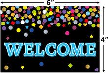 ceiba tree Chalkboard Welcome Postcards Colorful Welcome to Our Class Cards Back to School for Kids