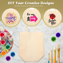 Reginary 100 PCS Reusable Totes Bags - Non Woven Grocery Handle Bags for Shop Events & Retail Store (Beige)