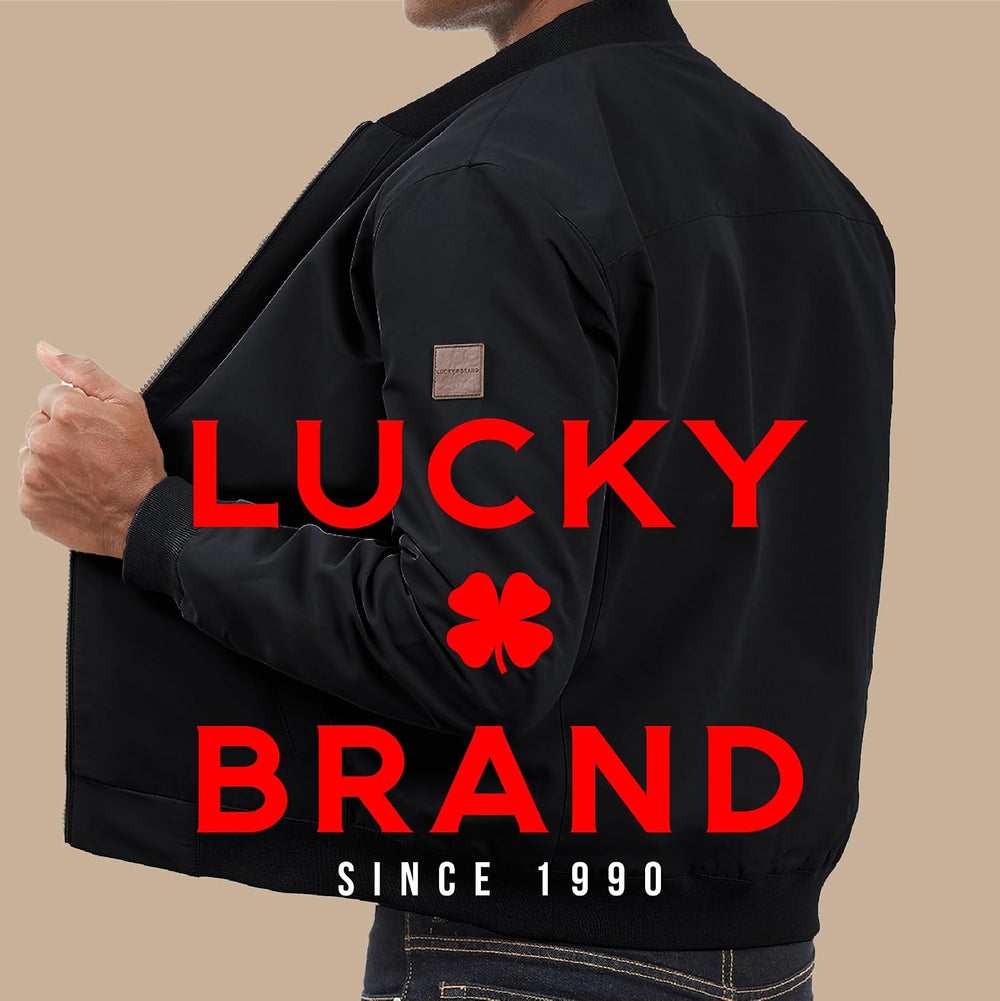 Lucky Brand Mens Bomber Jacket