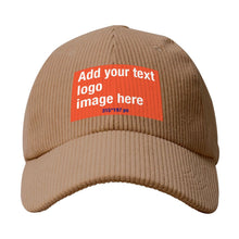 Custom Baseball Hats for Men & Women - Add Text/Photo/Logo - Adjustable Breathable Outdoor Hat, Sports & Casual- Bulk Supply