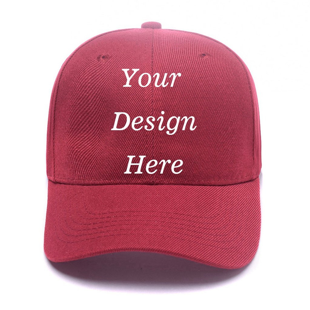 Shop&Three Customized Adjustable Baseball Cap,Unisex Personalized Trucker Hats,Cowboy Hat