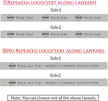 XRLSG Personalized Custom Lanyards with Logo/Photo/Text/Name for Office, School, Event