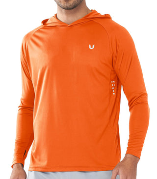 NORTHYARD Men's UPF 50+ Rash Guard Hoodie Long Sleeve Sun Protection Shirt Fishing Swim Beach Hiking Quick Dry Lightweight